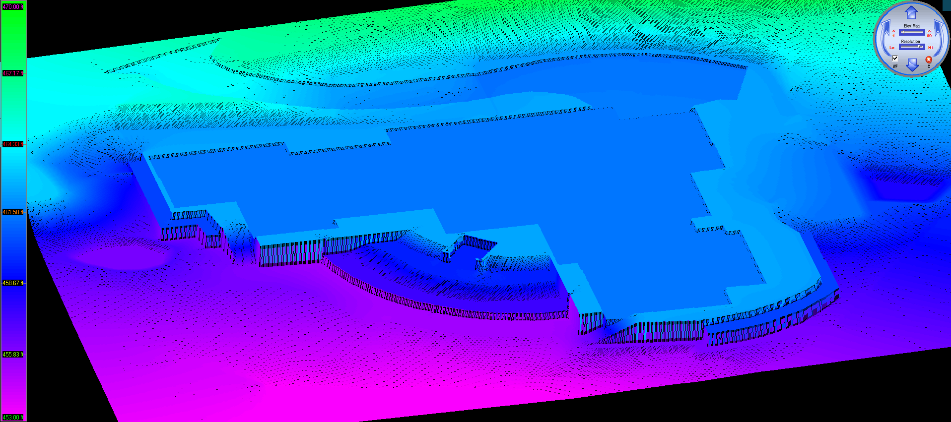 3D Proposed Sitework Map