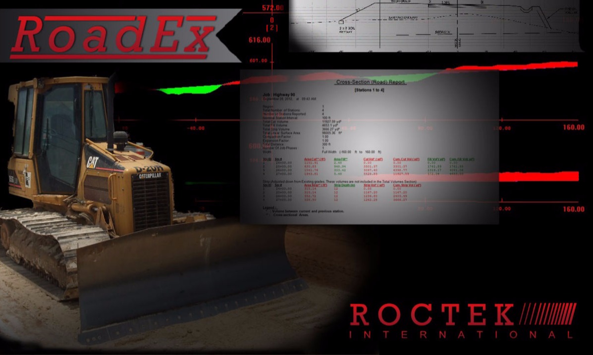 Station Based Cross-Section Cut Fill Takeoff