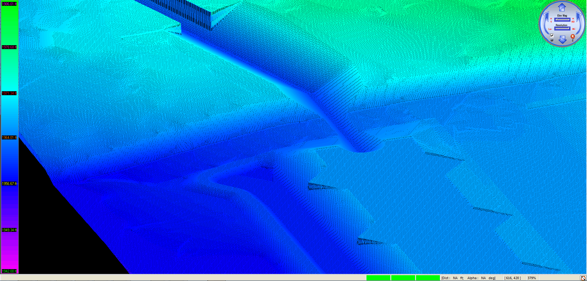 3D Plan and Profile Trenches